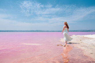 pink sand st thomas beach